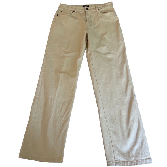 Dickies Button Fly Denim Work Pants Men's Size 32x32 Ivory DUR07NT - Picture 1 of 14